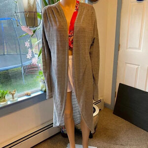 Long Lightweight Cardigan Women Size L